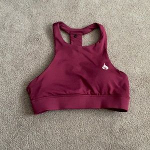 RYDERWEAR BURGANDY SPORYS BRA